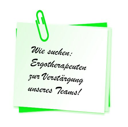 Wir suche Verstärkung